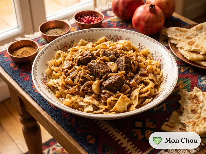 Chakhchoukha à l&rsquo;agneau