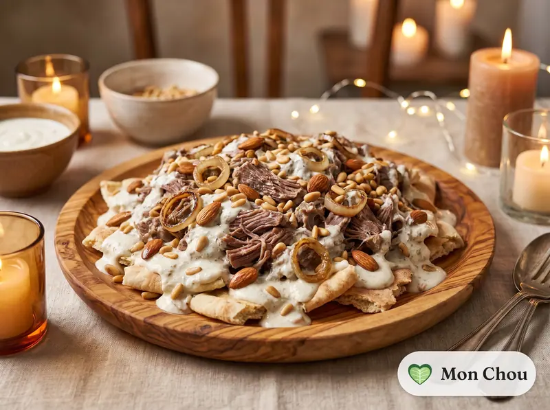 Mansaf à l&rsquo;agneau