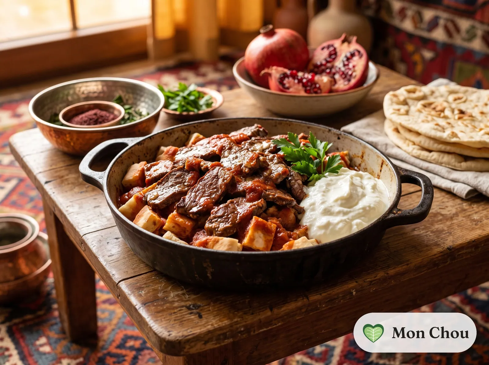 Iskender kebab