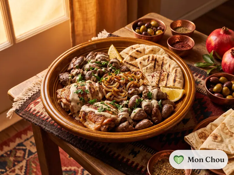 Mixed grill de Jérusalem et pita