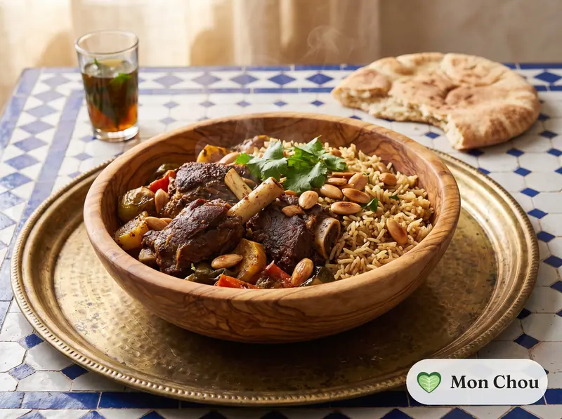 Shuwa, agneau épicé à l&rsquo;omanaise et riz