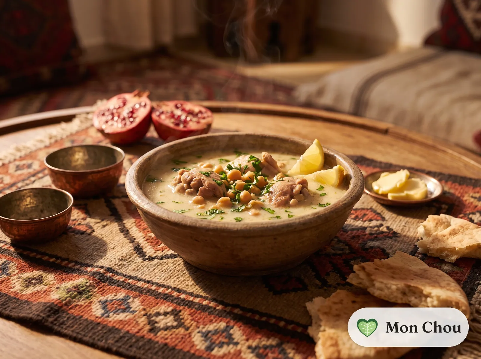 Chorba beïda, algerische weiße Hühnersuppe