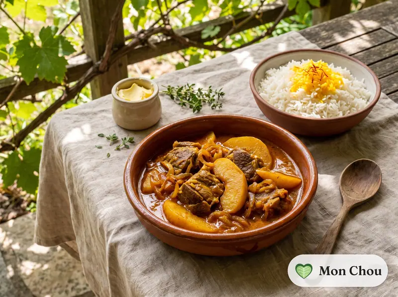 Khoresh beh et riz