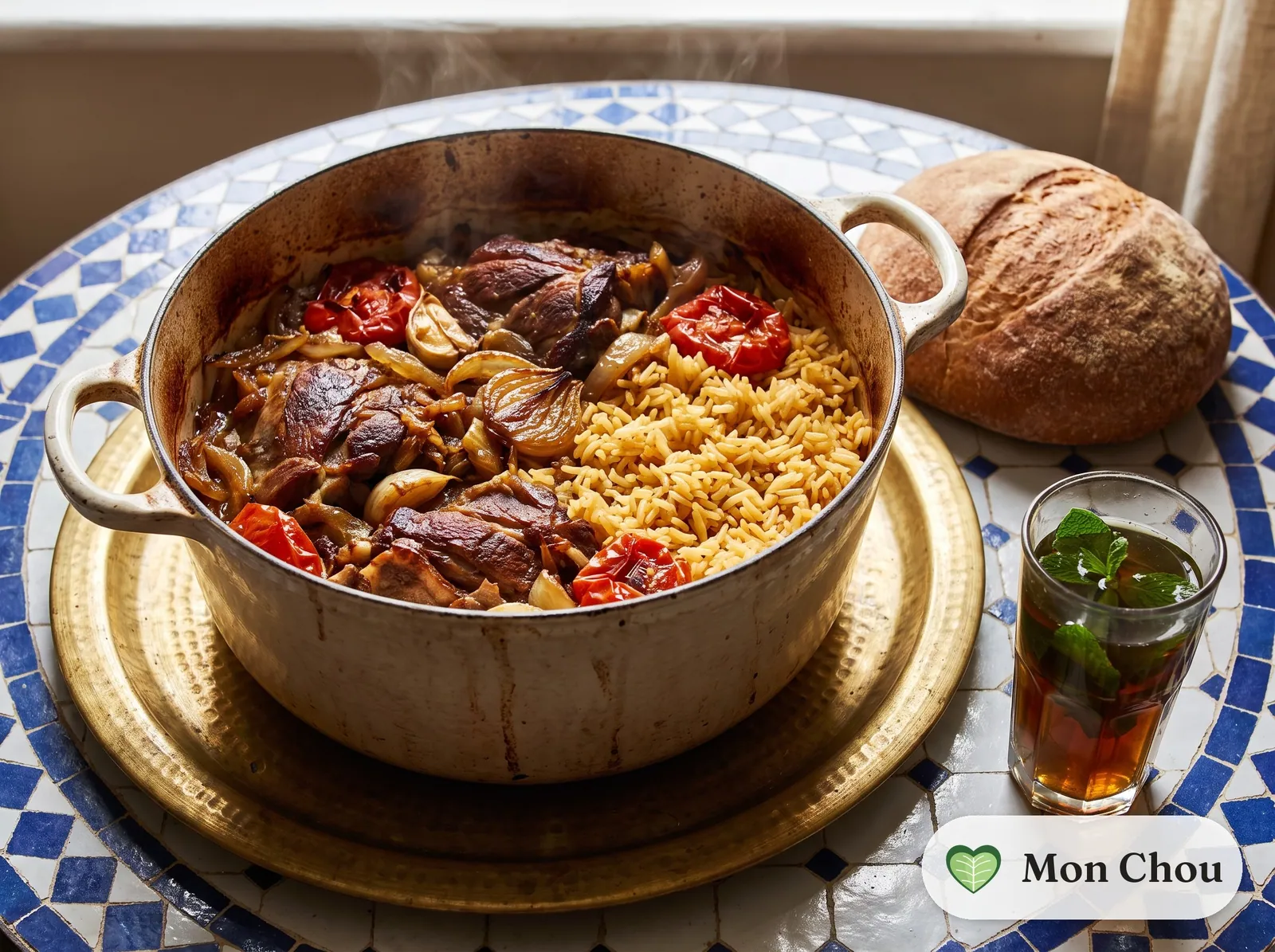 Kuzu tandır et riz pilaf