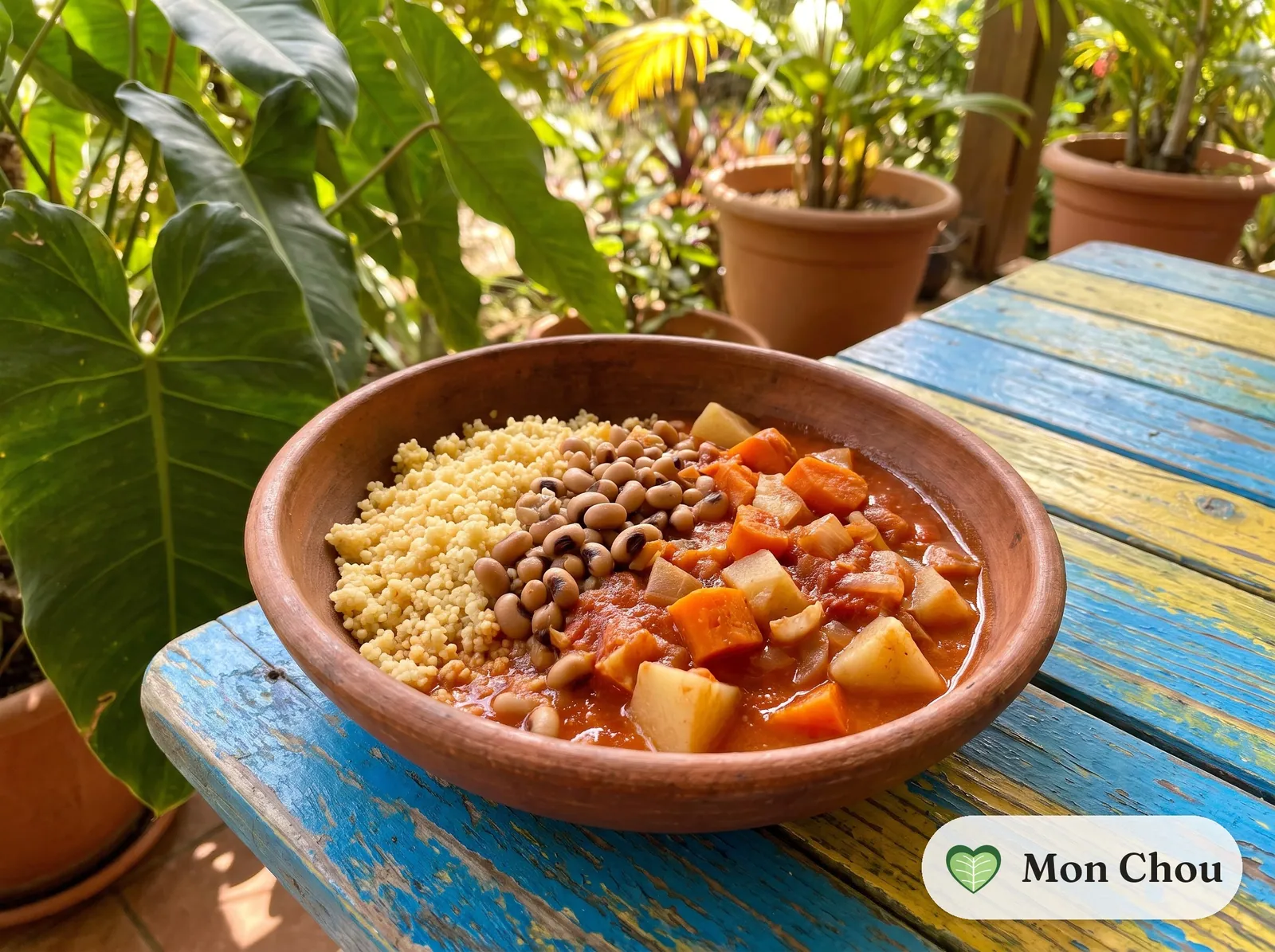 Thiéré au niébé et sauce tomate