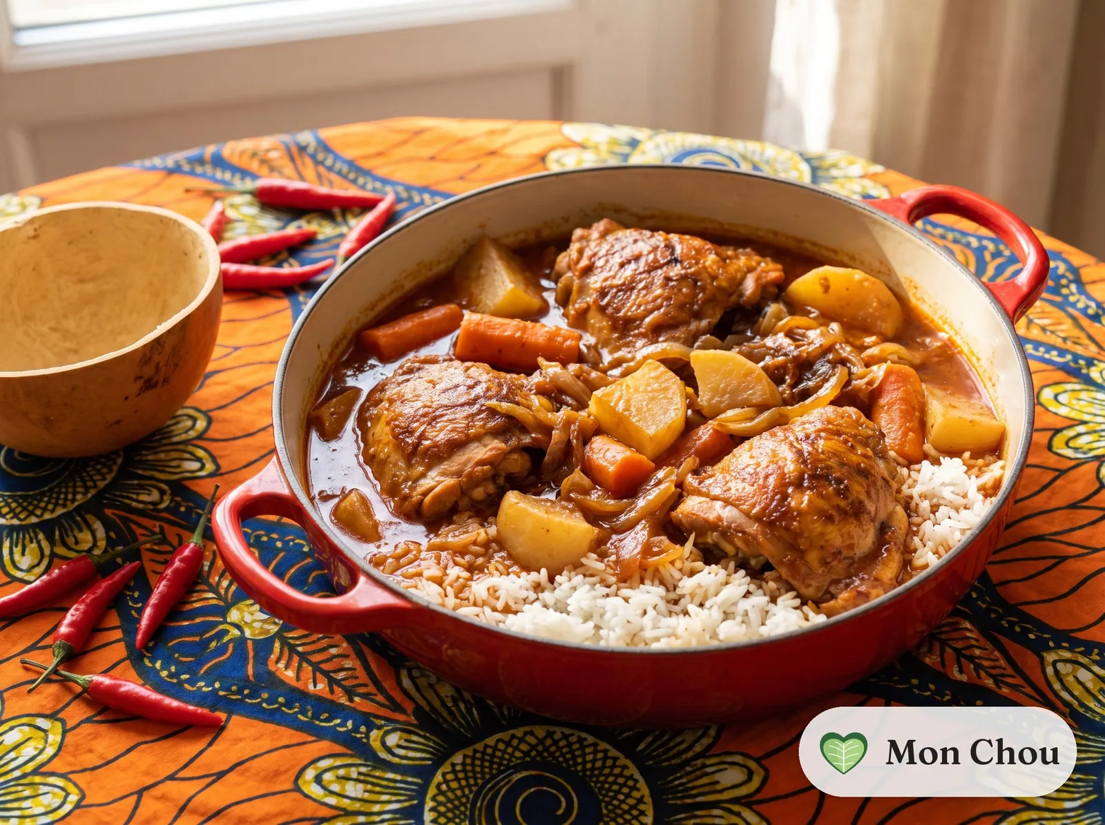 Thiou de poulet et riz