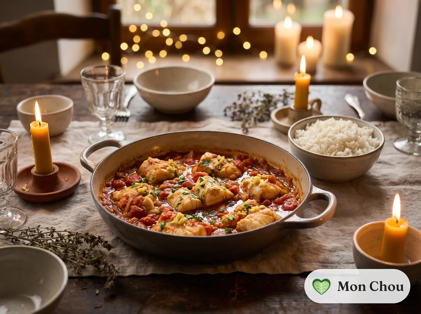 Trondro gasy à la tomate et riz