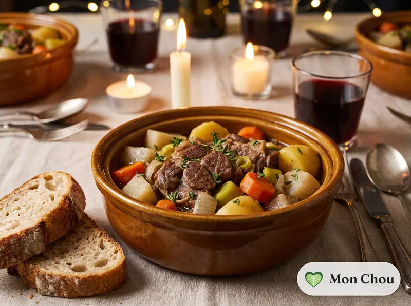 Pâté en pot et pain