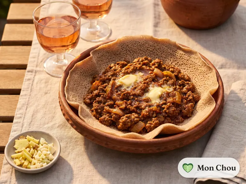 Minchet abish et injera