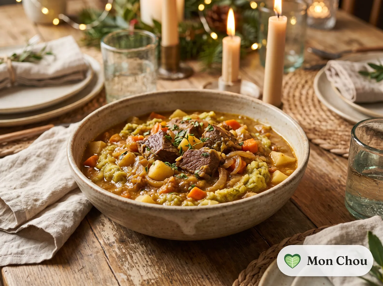 Beef mtori soup