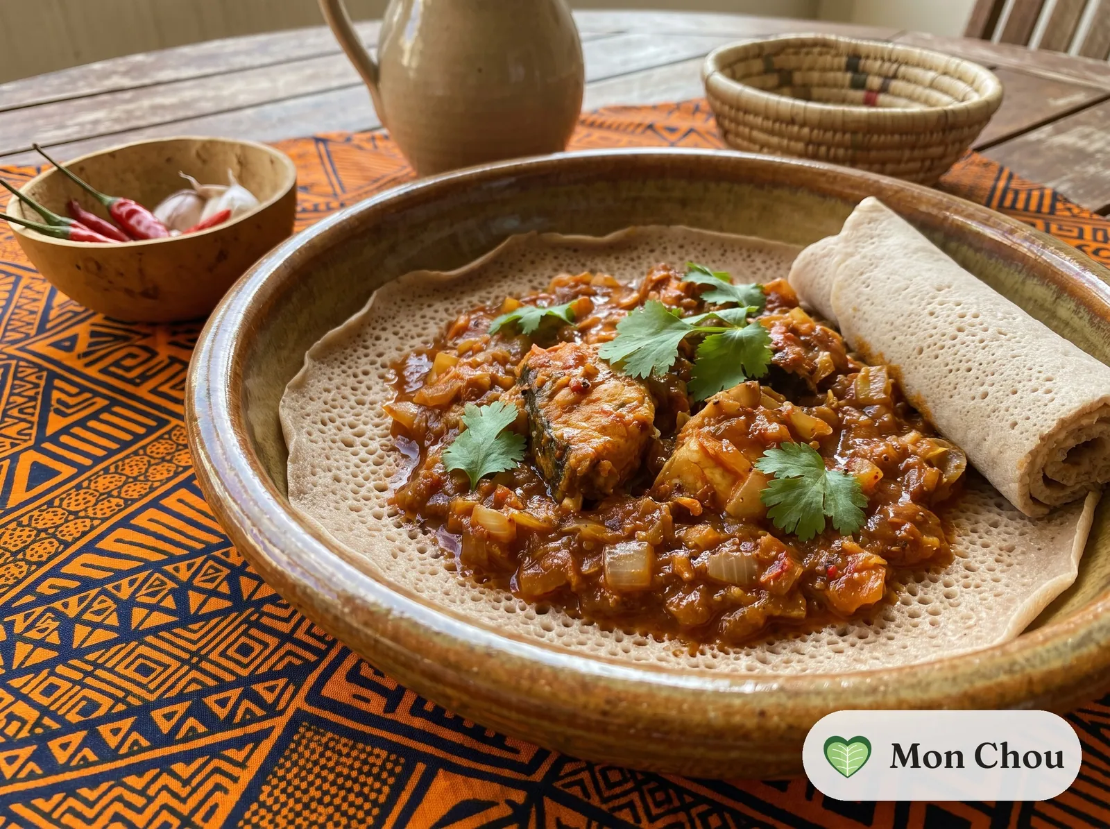 Shimbra Asa mit Injera