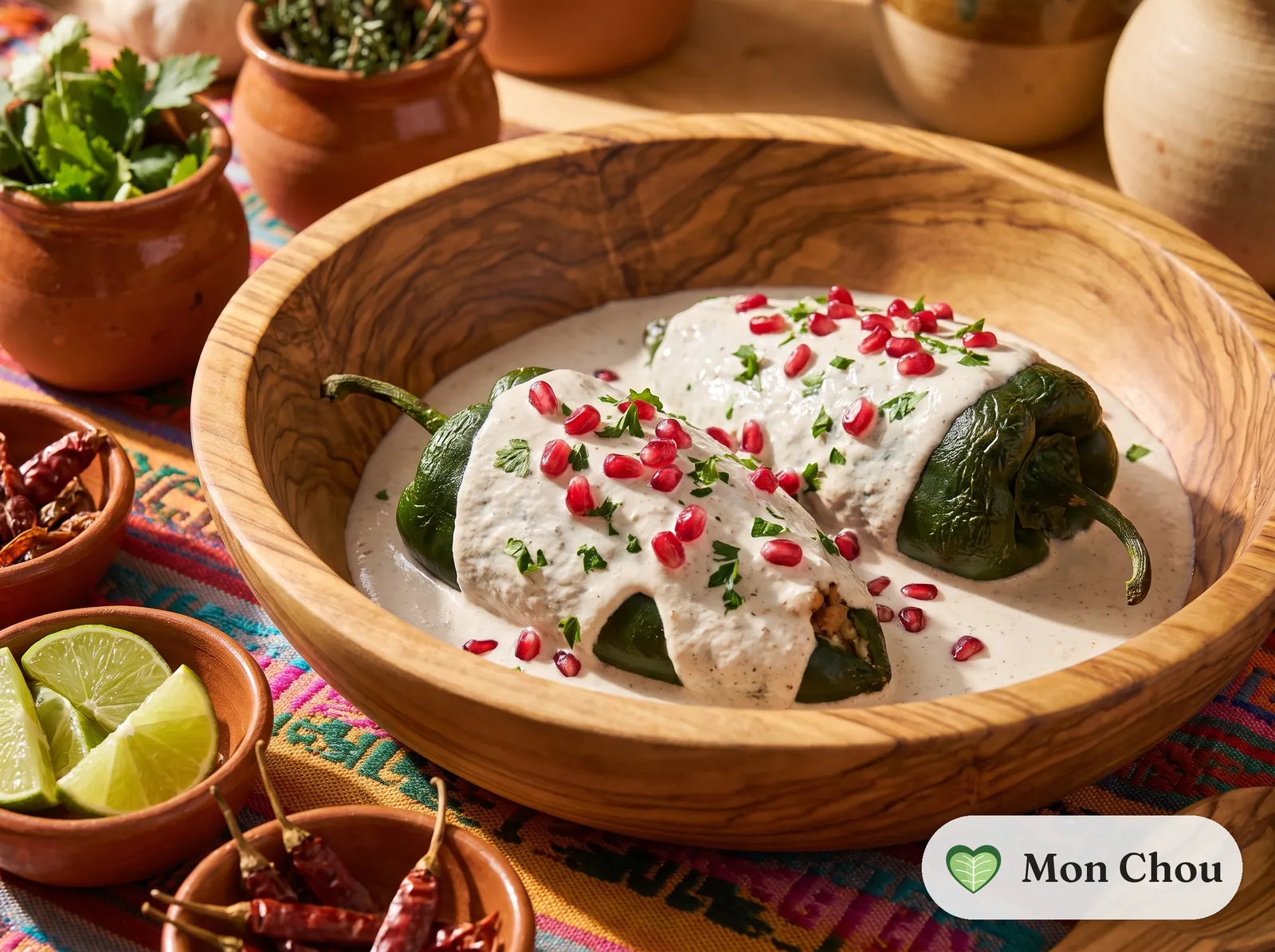 Chiles en nogada