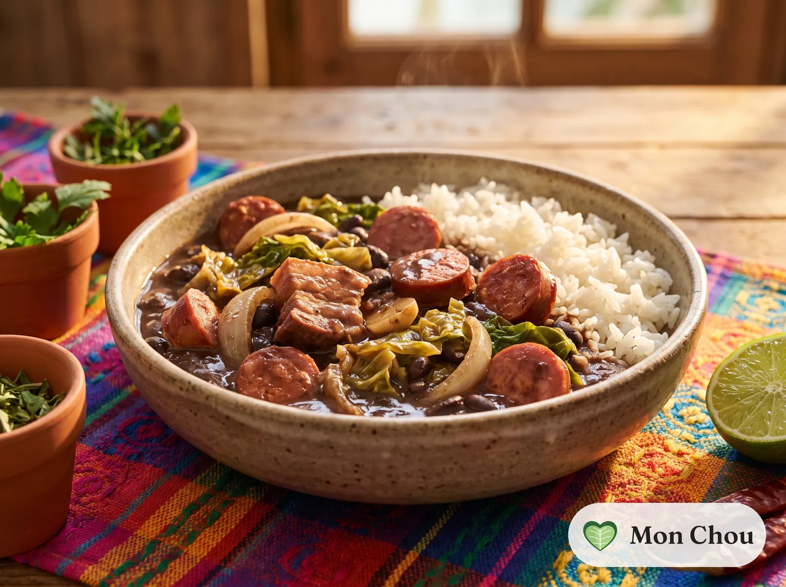 Feijoada et riz