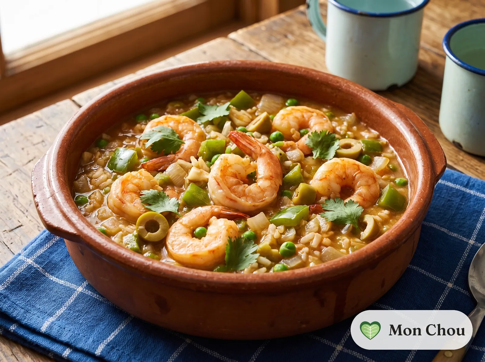 Shrimp asopao