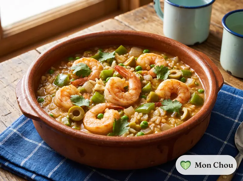 Shrimp asopao