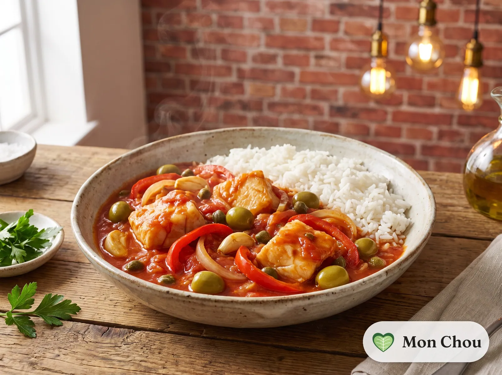 Bacalao guisado with rice