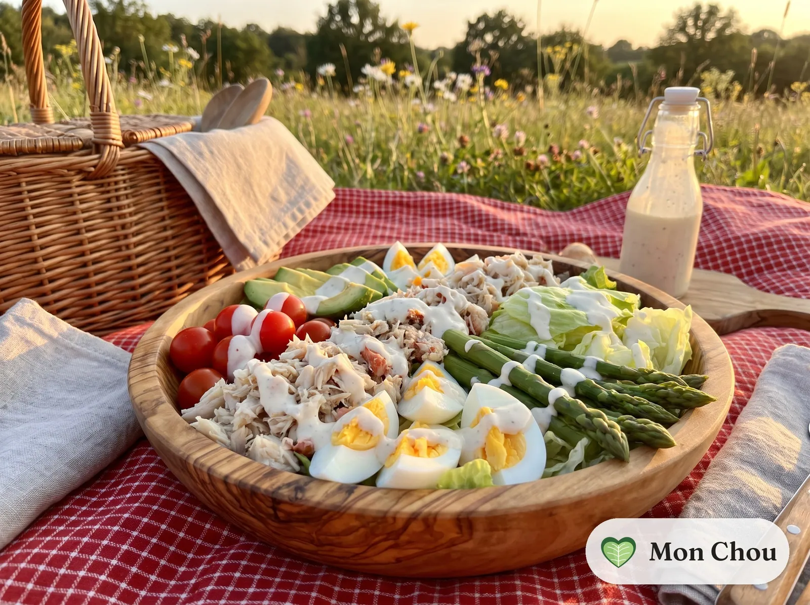 Salade Louie au crabe