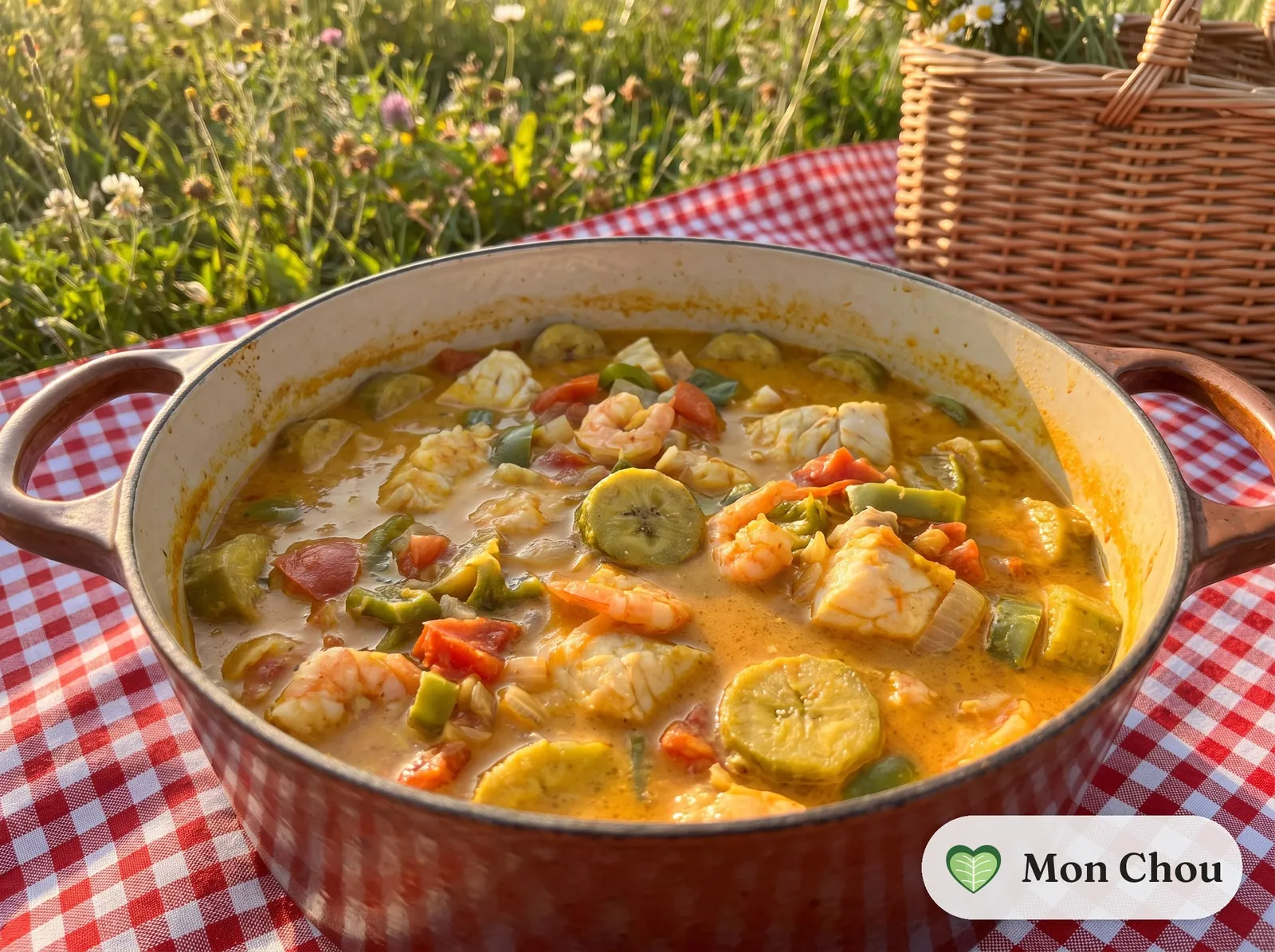 Tapado, Guatemalan coconut fish soup