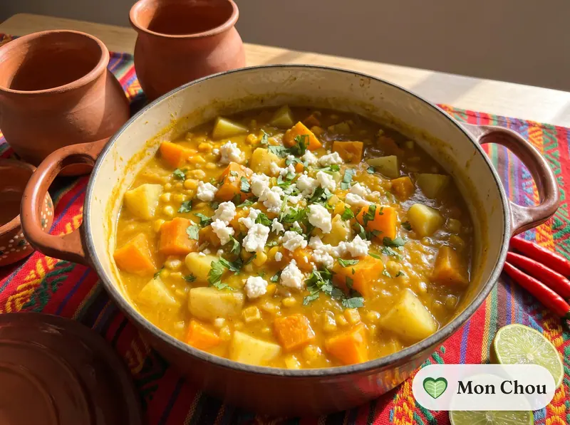Locro de courge à la péruvienne