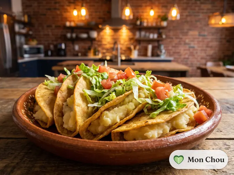 Tacos dorés de pommes de terre