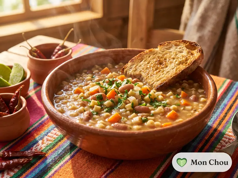 Sopa de feijão aux petites pâtes