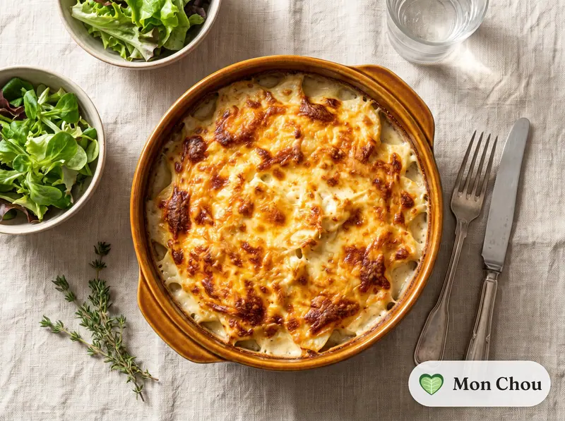Gratin de céleri-rave et pommes de terre