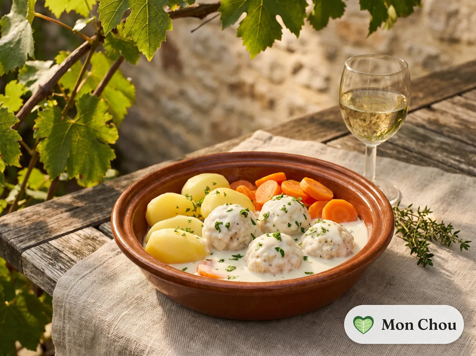 Fiskeboller sauce blanche et pommes de terre