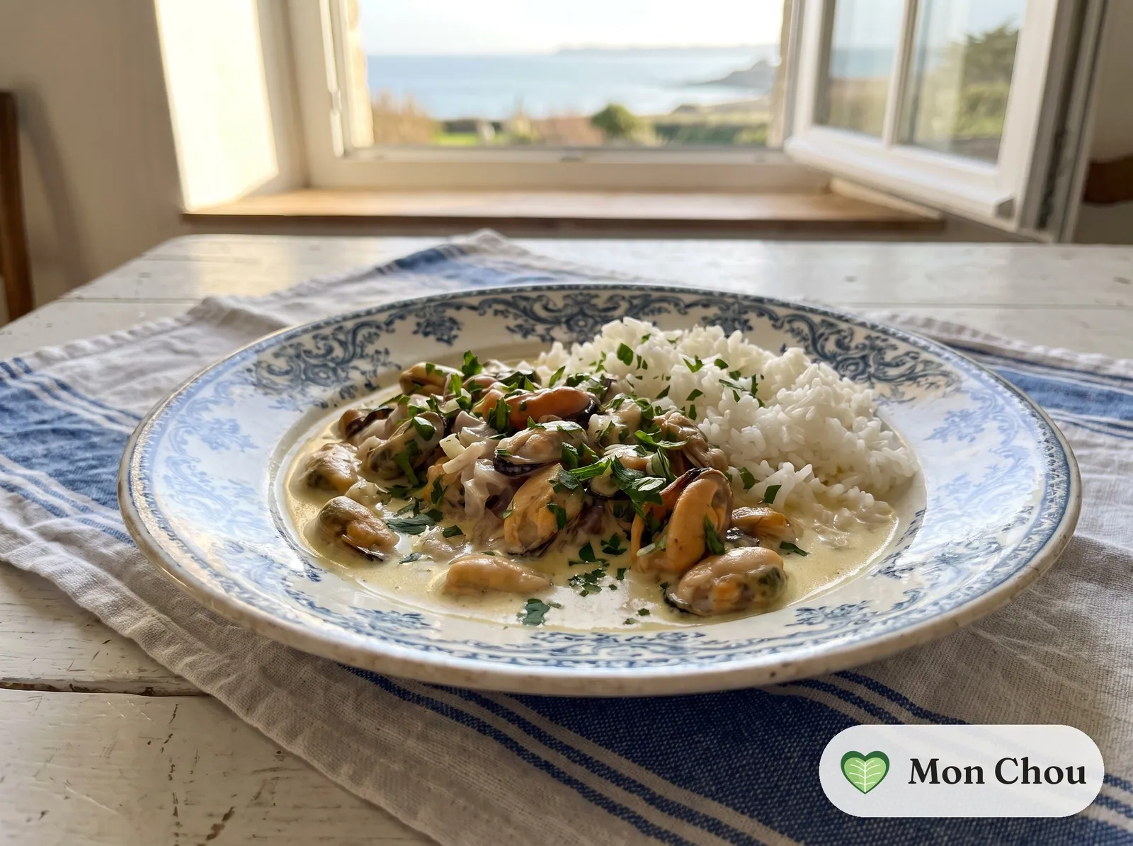 Mouclade from Charente with rice