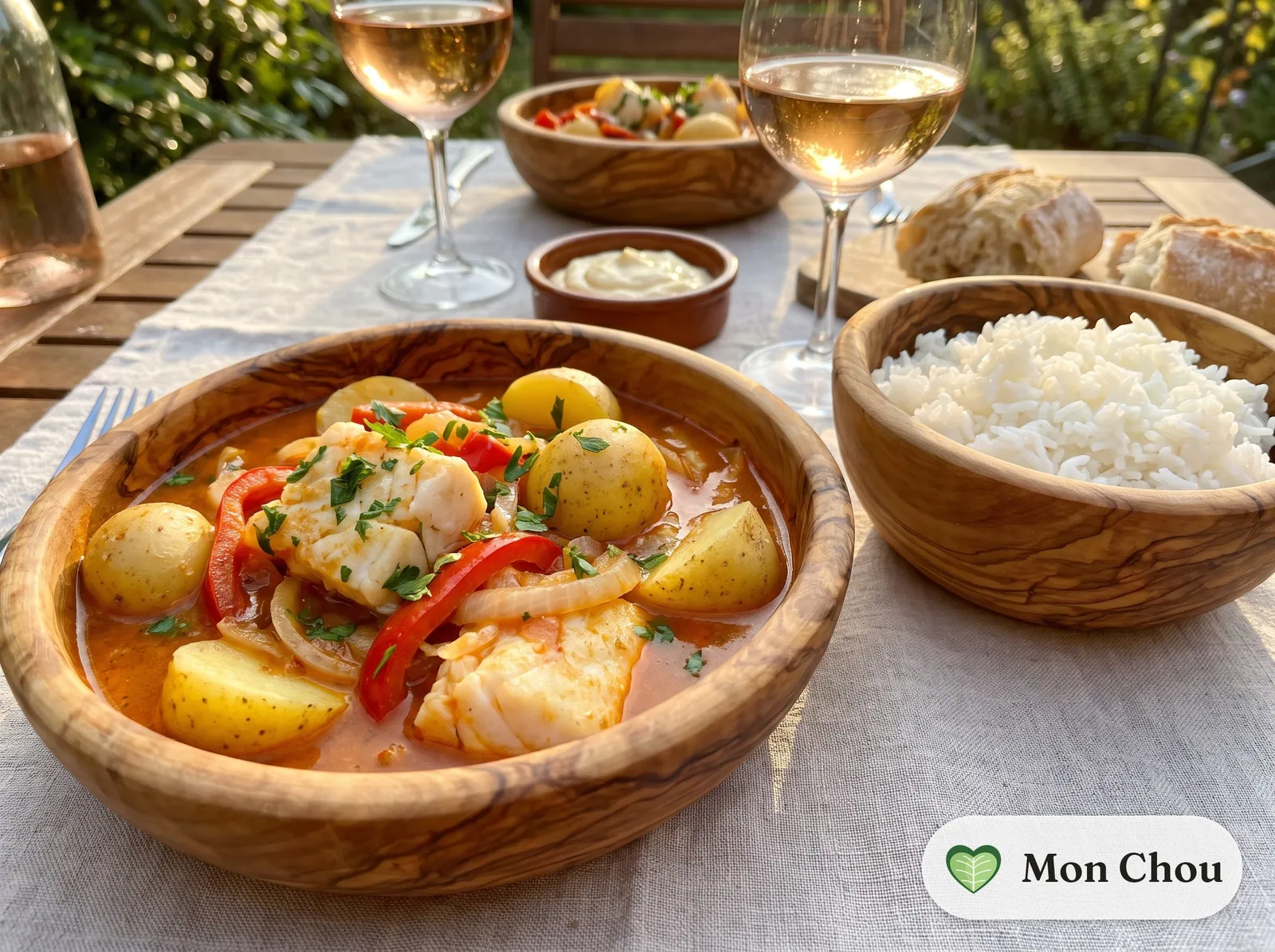 Chupín de pescado with rice