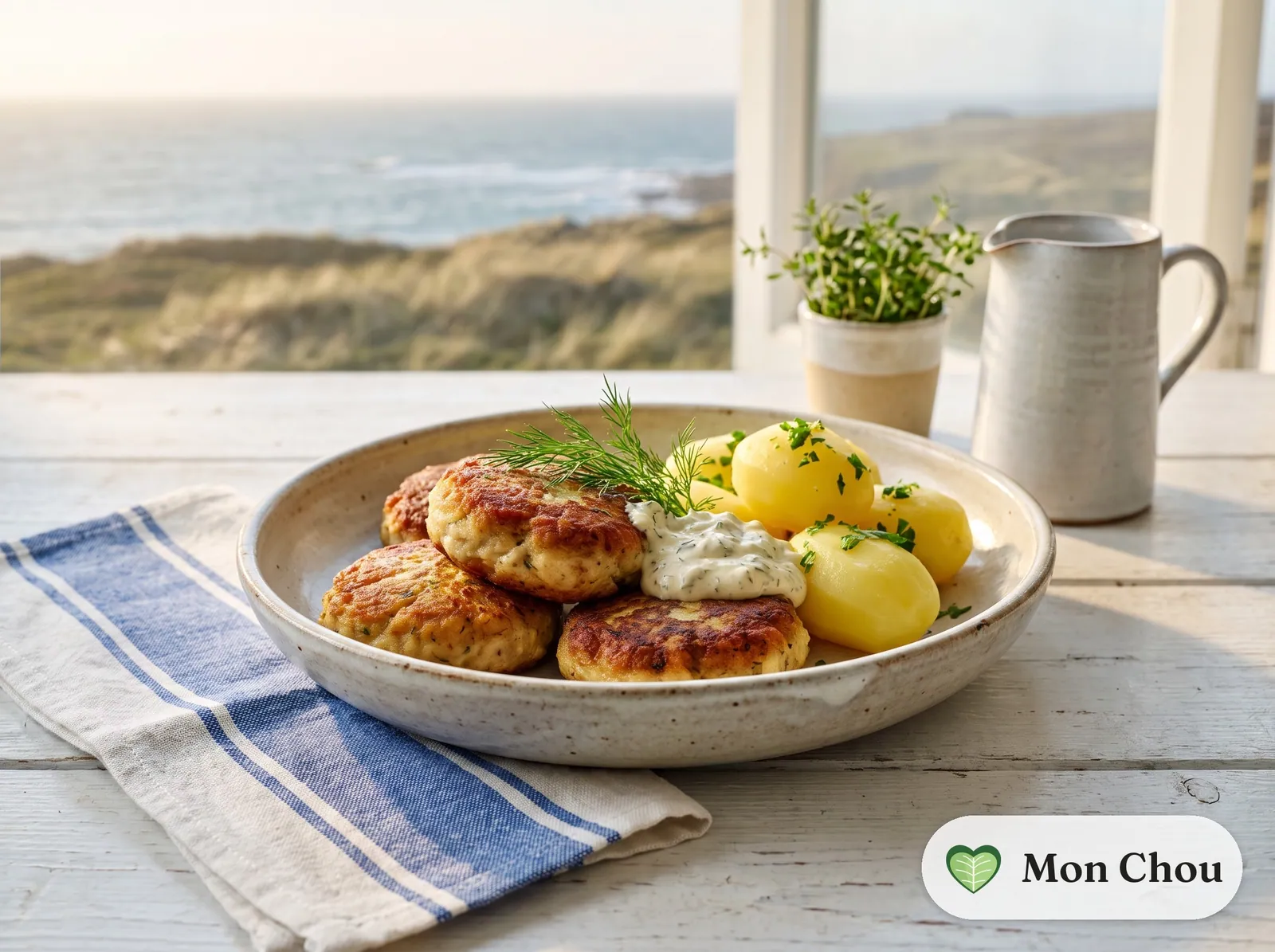 Fiskefrikadeller with remoulade