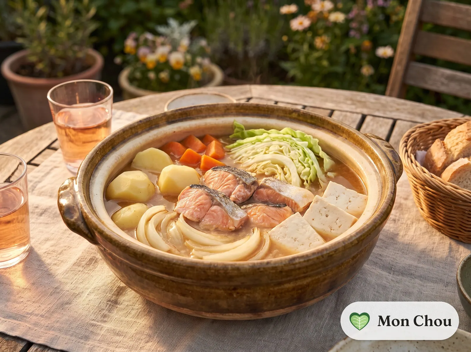 Ishikari Nabe (Lachs Miso Eintopf)