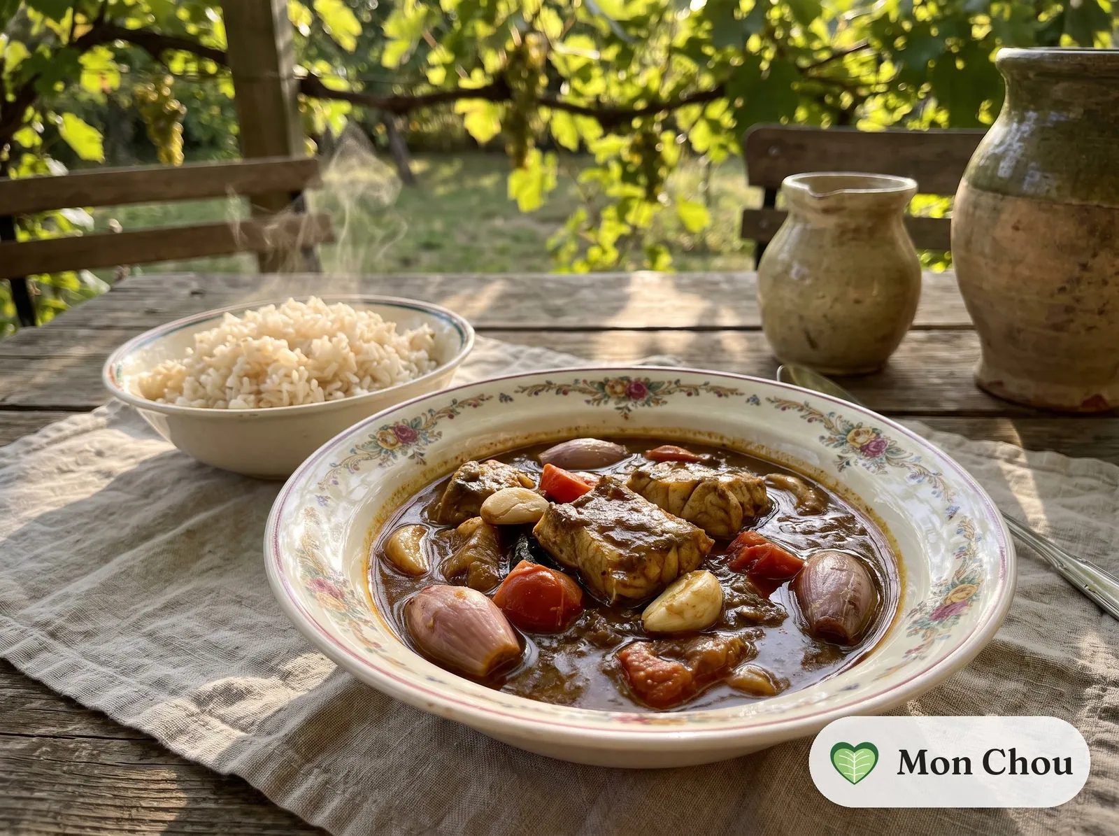 Meen kuzhambu et riz
