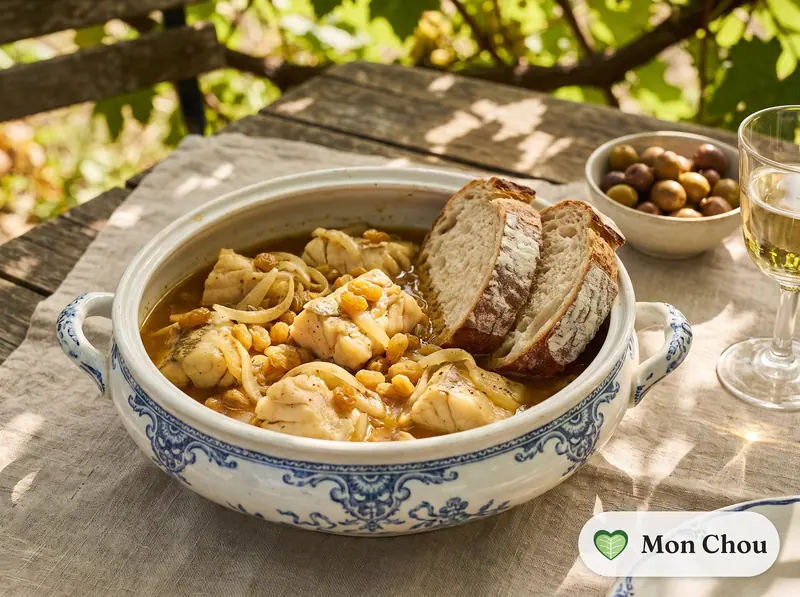Pickled Fish vom Kap mit Brot