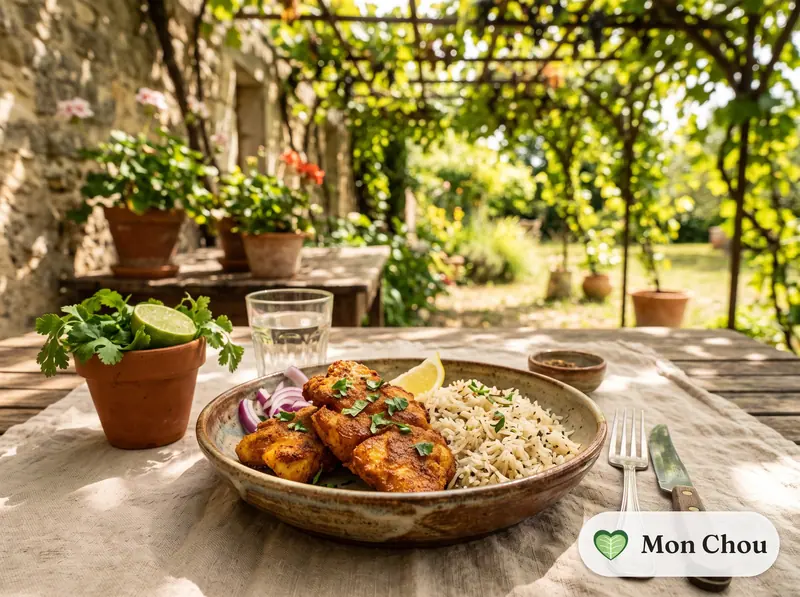 Poisson frit koliwada et riz