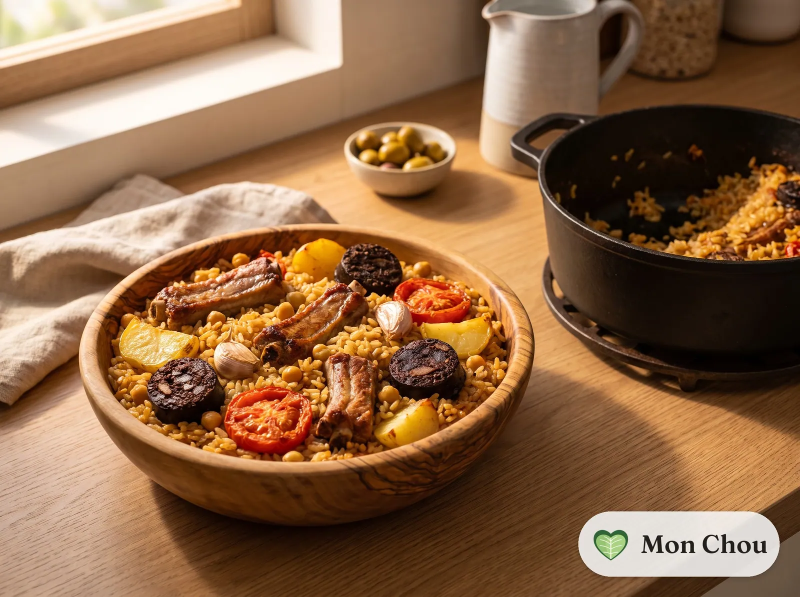 Arroz al horno valencien