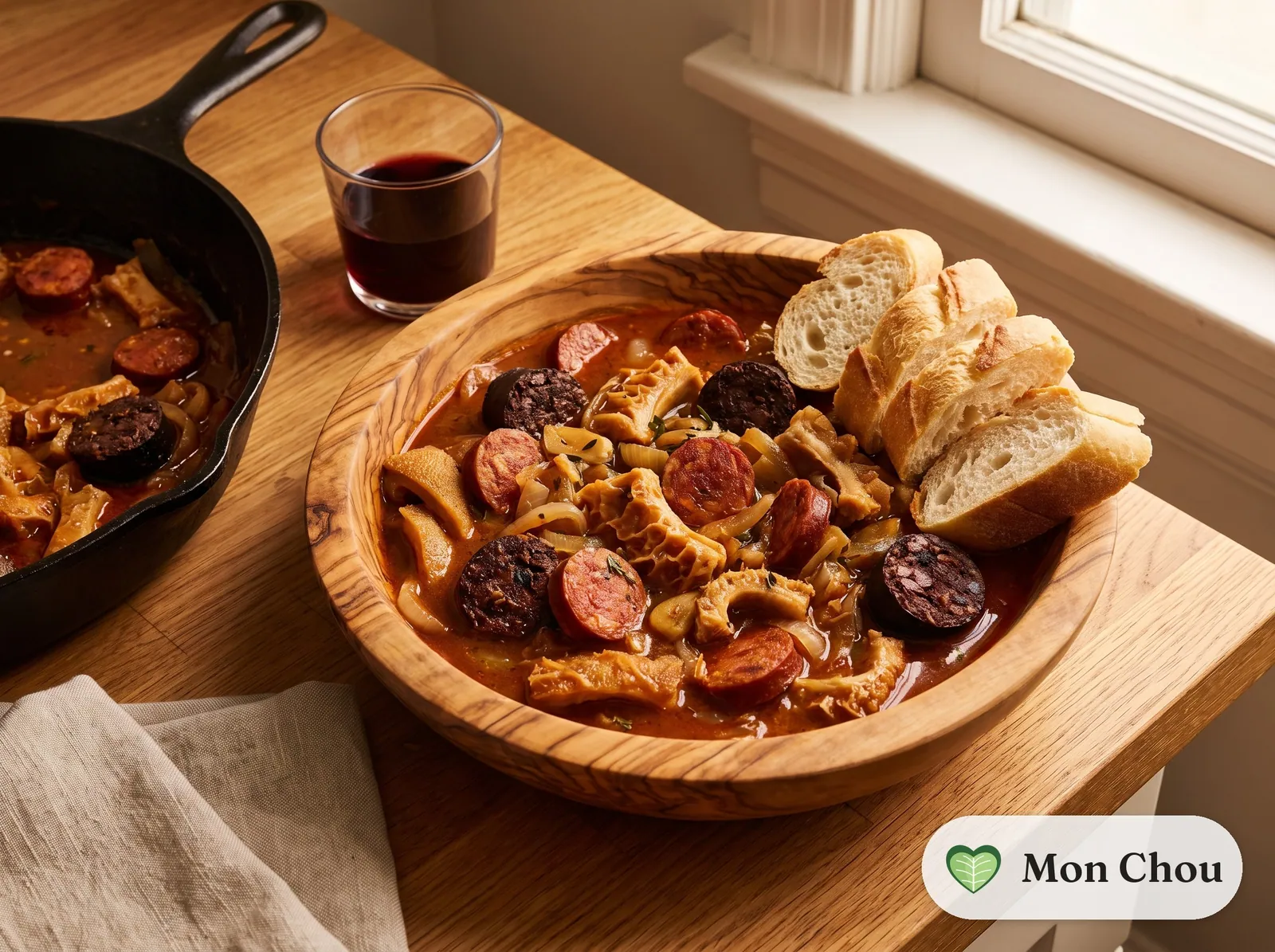 Callos à la madrilène et pain