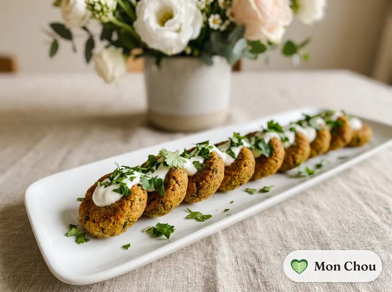 Falafels sauce yaourt