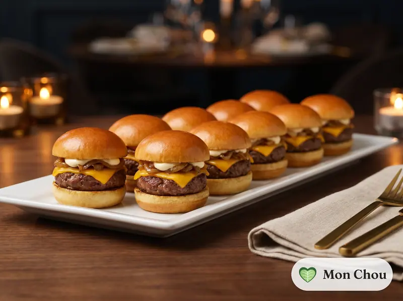 Mini burgers de bœuf