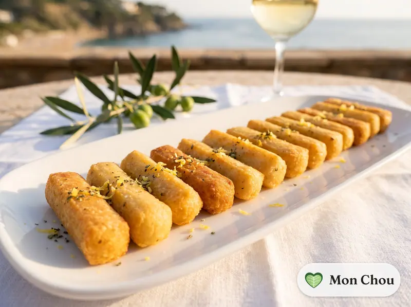 Mini Panisses (Kichererbsenpommes)