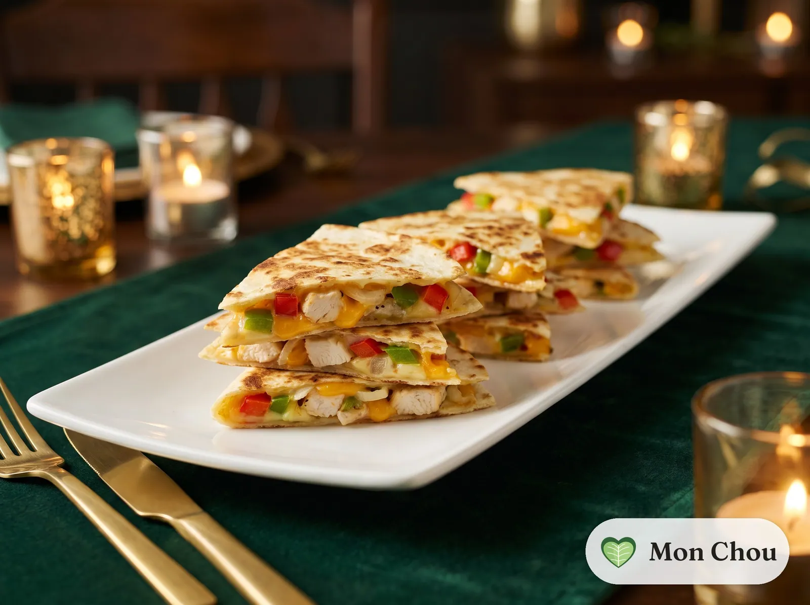 Quesadillas au poulet