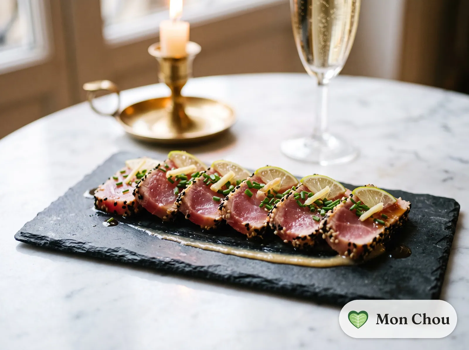 Tataki de thon au sésame