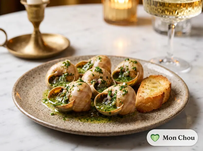 Escargots de Bourgogne au beurre persillé