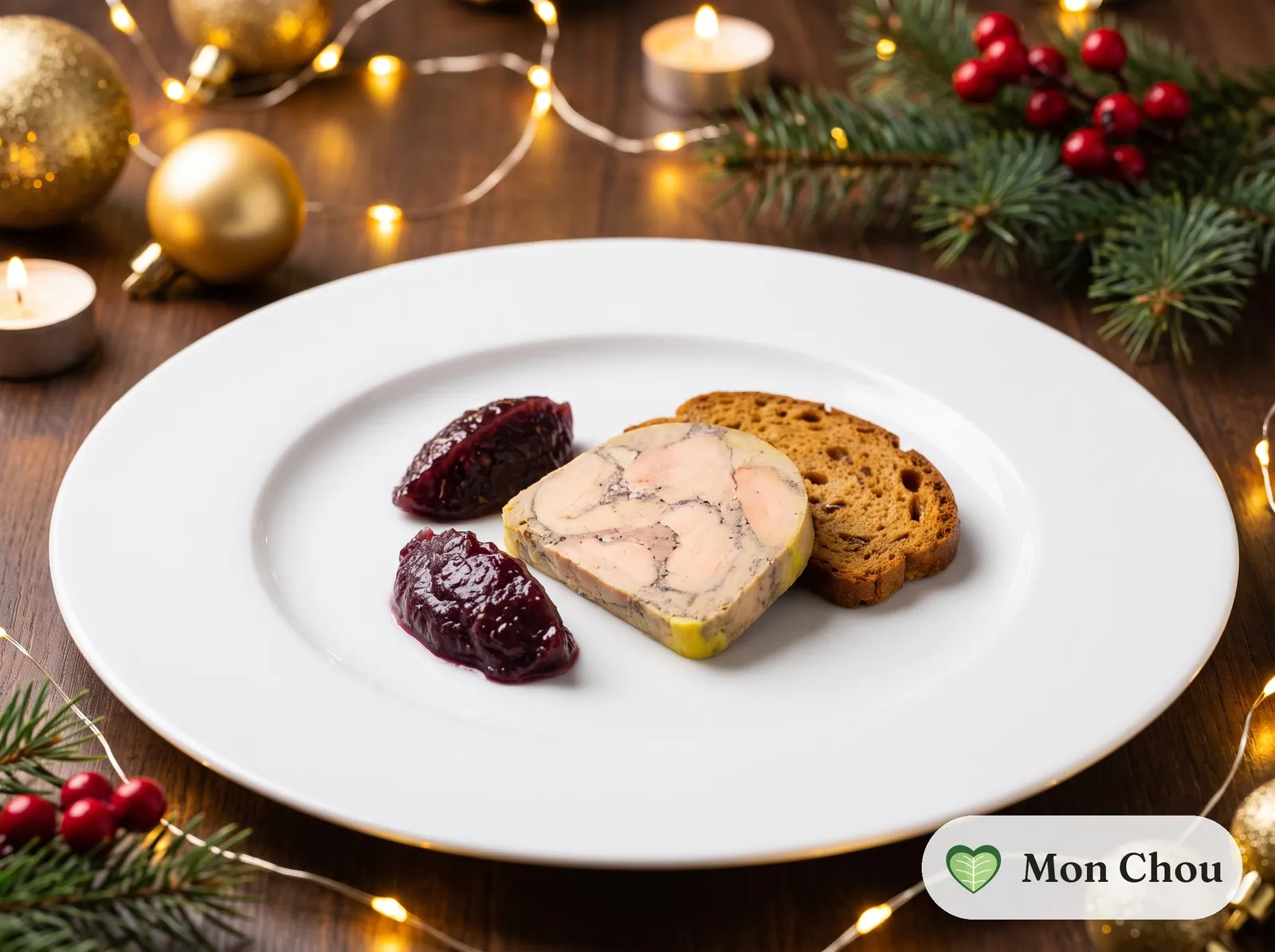 Foie gras mi-cuit au torchon