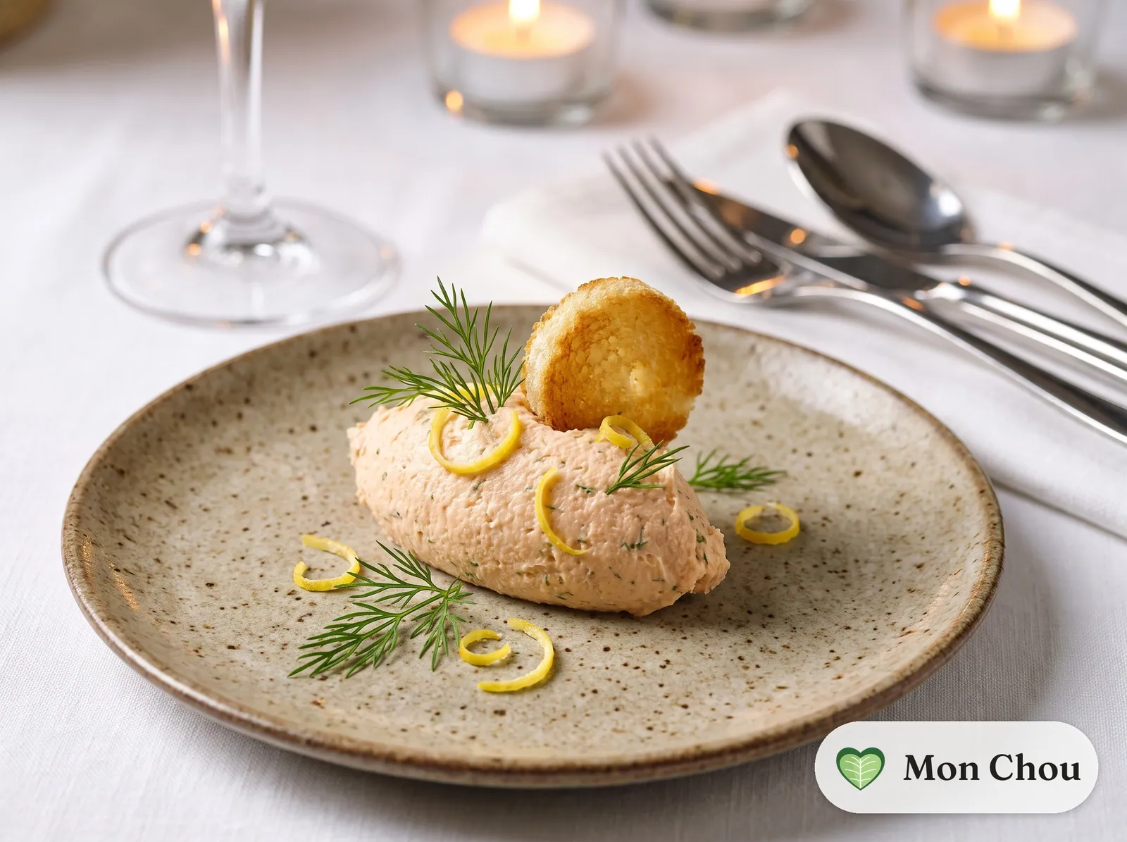 Mousse de truite fumée