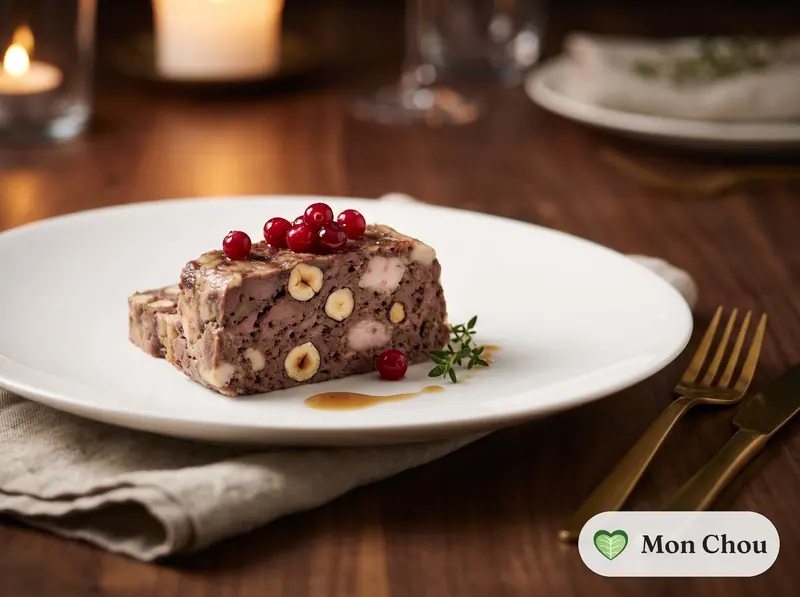 Terrine de gibier aux airelles
