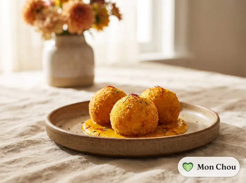 Arancini au safran