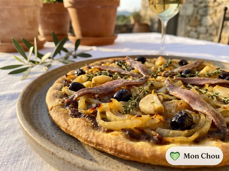 Pissaladière aux anchois