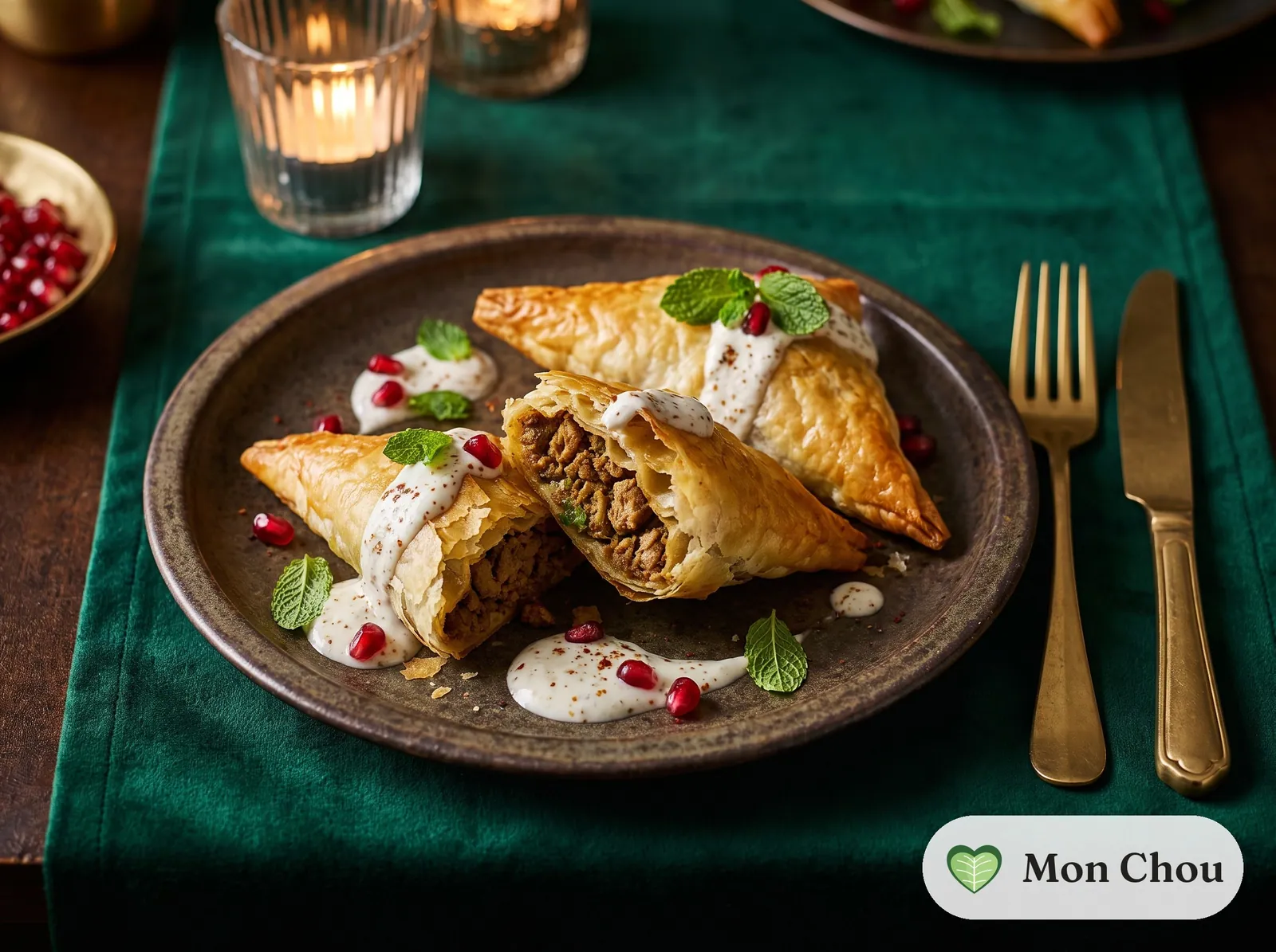 Lamb samosas