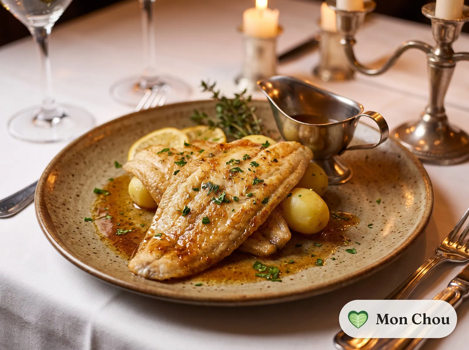 Sole meunière aux pommes vapeur