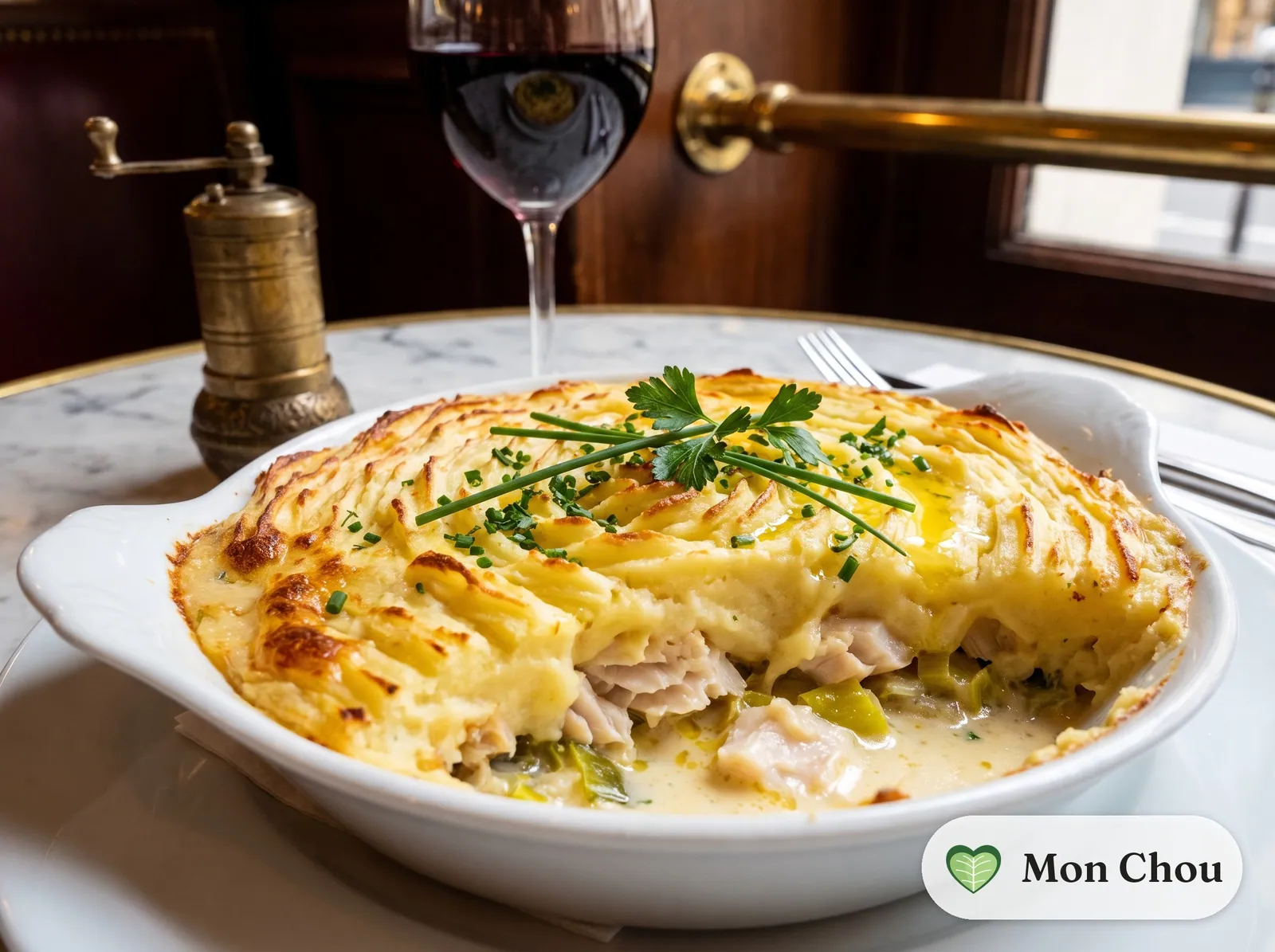 Parmentier de haddock